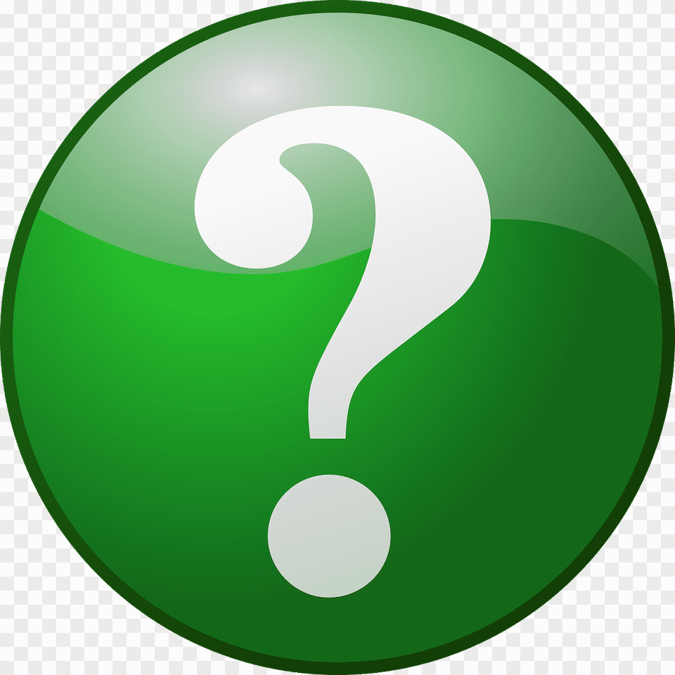 Green Question Mark Button, Symbol, Text Png Image
