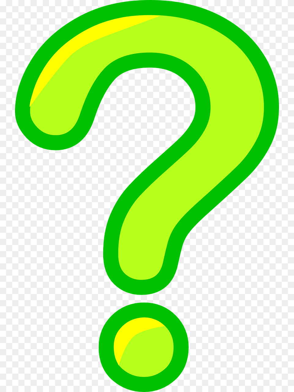 Green Question Mark Clip Art, Text, Symbol Png Image