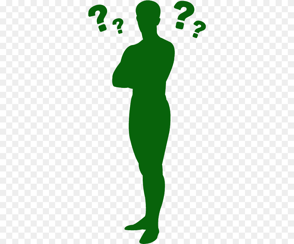 Green Question Mark Vector, Person, Silhouette, Alien Png