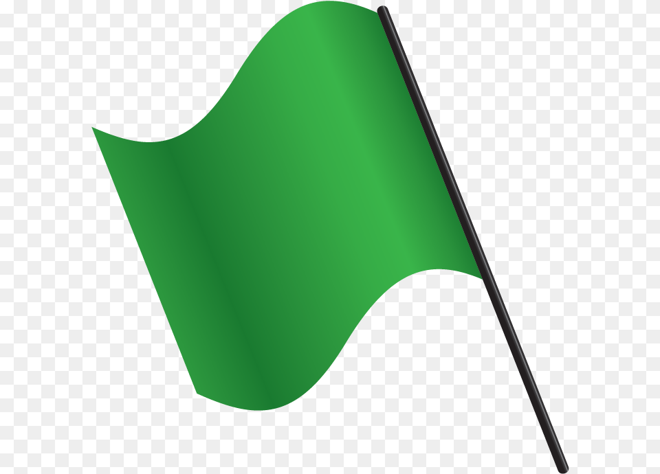 Green Race Flag Transparent Free Png