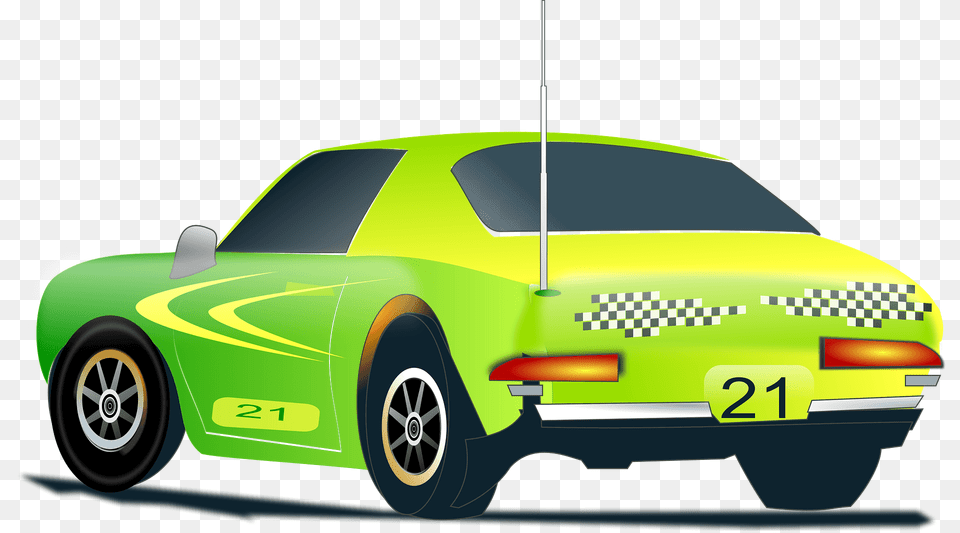 Green Rally Car Clipart, Vehicle, Transportation, Wheel, Machine Free Png Download