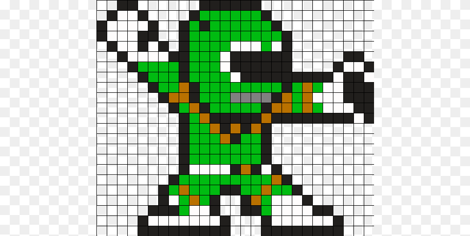 Green Ranger Heart Half Perler Bead Pattern Bead Power Rangers Pixel Art, Graphics, Chess, Game, Tile Png