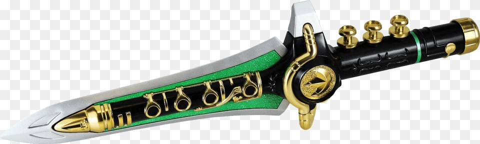 Green Ranger Legacy Dragon Dagger Prop Replica Green Ranger Dragon Dagger, Blade, Knife, Sword, Weapon Free Png Download