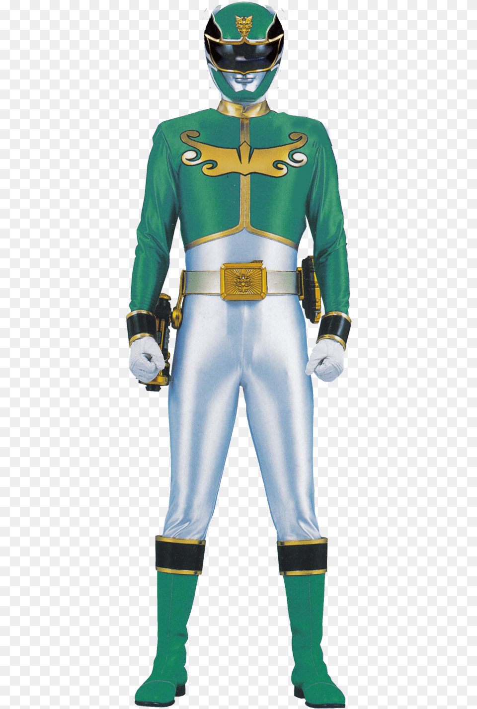 Green Ranger Power Ranger Green Megaforce, Clothing, Costume, Person, Adult Free Transparent Png