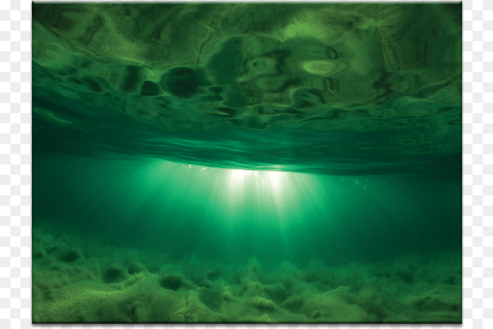 Green Rays Painting, Nature, Outdoors, Water, Underwater Free Png Download