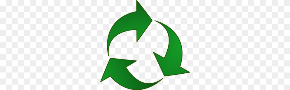 Green Recycle Arrows Clip Art, Recycling Symbol, Symbol, Person Free Png Download