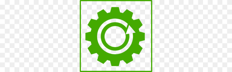 Green Recycling Symbol Clip Art, Machine, Gear, Person, Face Png