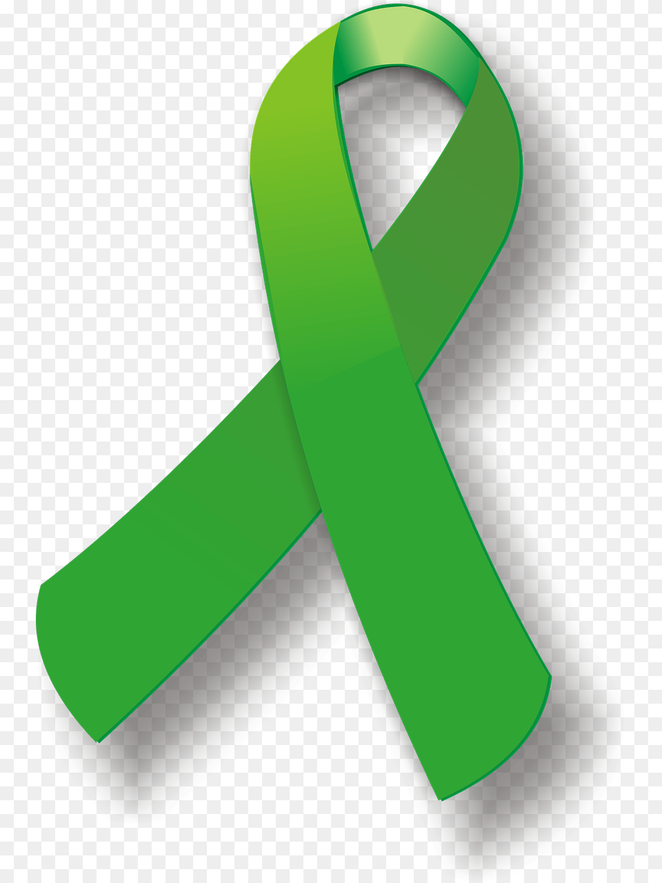 Green Ribbon, Symbol, Alphabet, Ampersand, Text Free Png Download