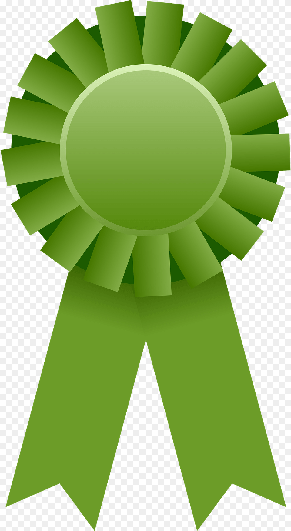Green Ribbon Award Clipart, Badge, Logo, Symbol, Cross Free Png