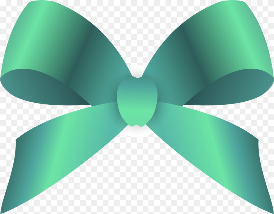 Green Ribbon Bow Download Transparent Portable Network Graphics, Accessories, Formal Wear, Tie, Bow Tie Png