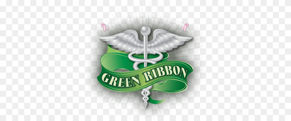 Green Ribbon Co Op Emblem, Logo, Advertisement, Architecture, Building Png Image