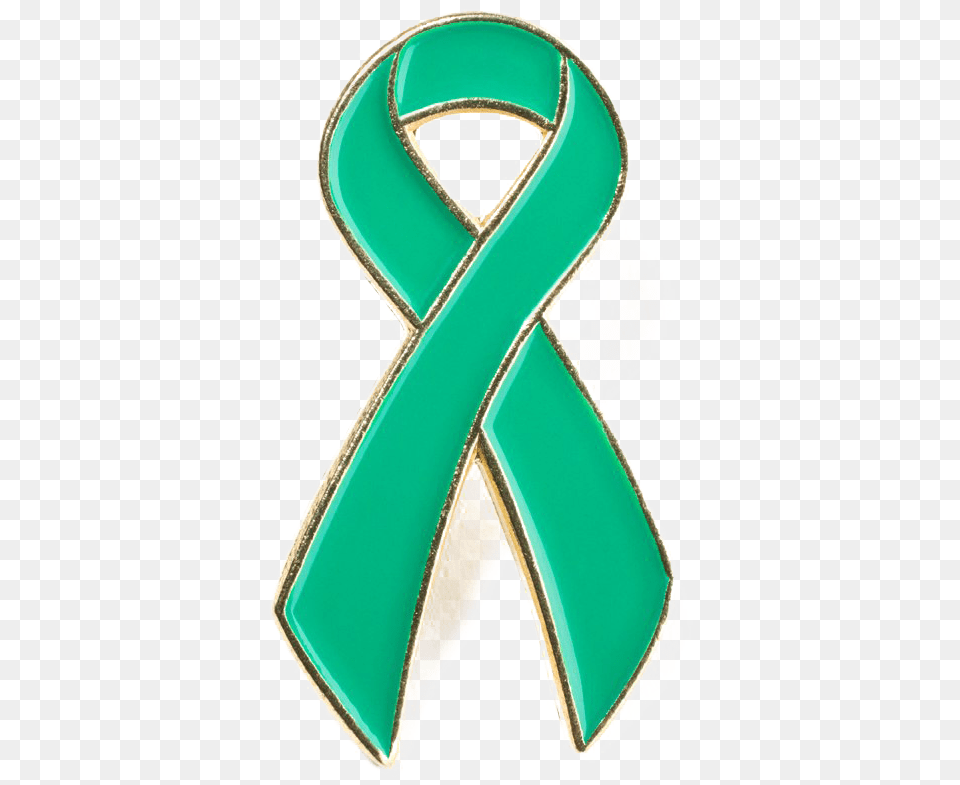 Green Ribbon Photo Emblem, Alphabet, Ampersand, Symbol, Text Free Png Download