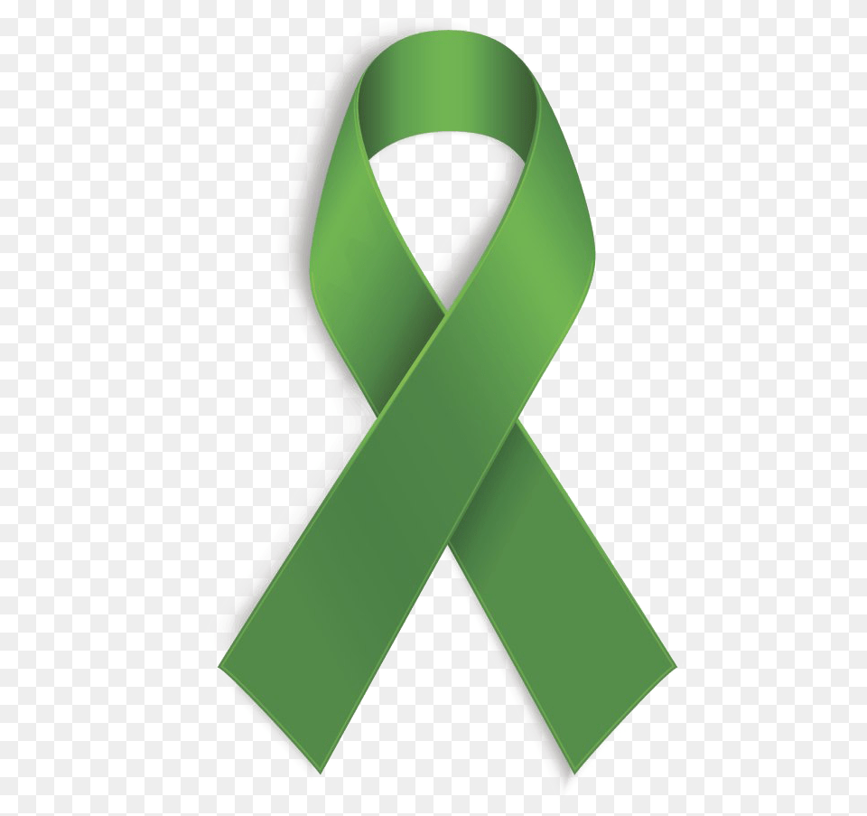 Green Ribbon Transparent Background Mental Health Awareness Ribbon Free Png Download