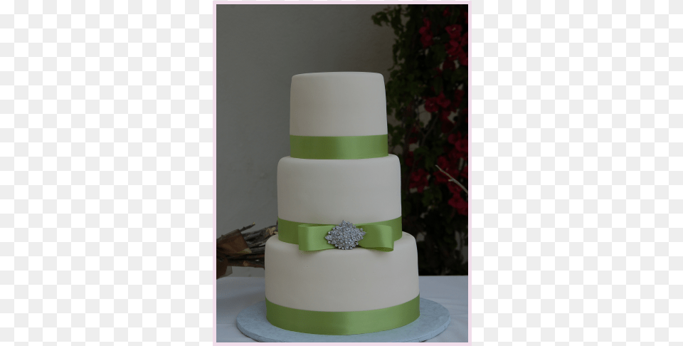 Green Ribbon Wedding Cake Wedding Cakes With Ribbon Green, Dessert, Food, Wedding Cake Png