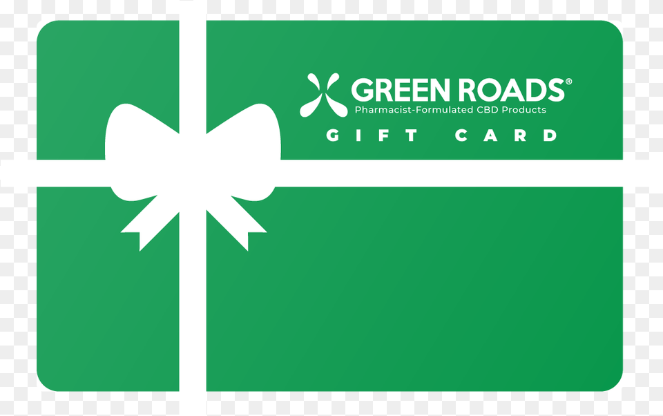 Green Roads Cbd Gift Card Sign, Paper, Text Png