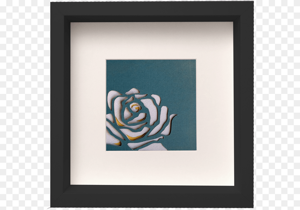 Green Rose Picture Frame, Art, Painting, Modern Art, Computer Hardware Free Png