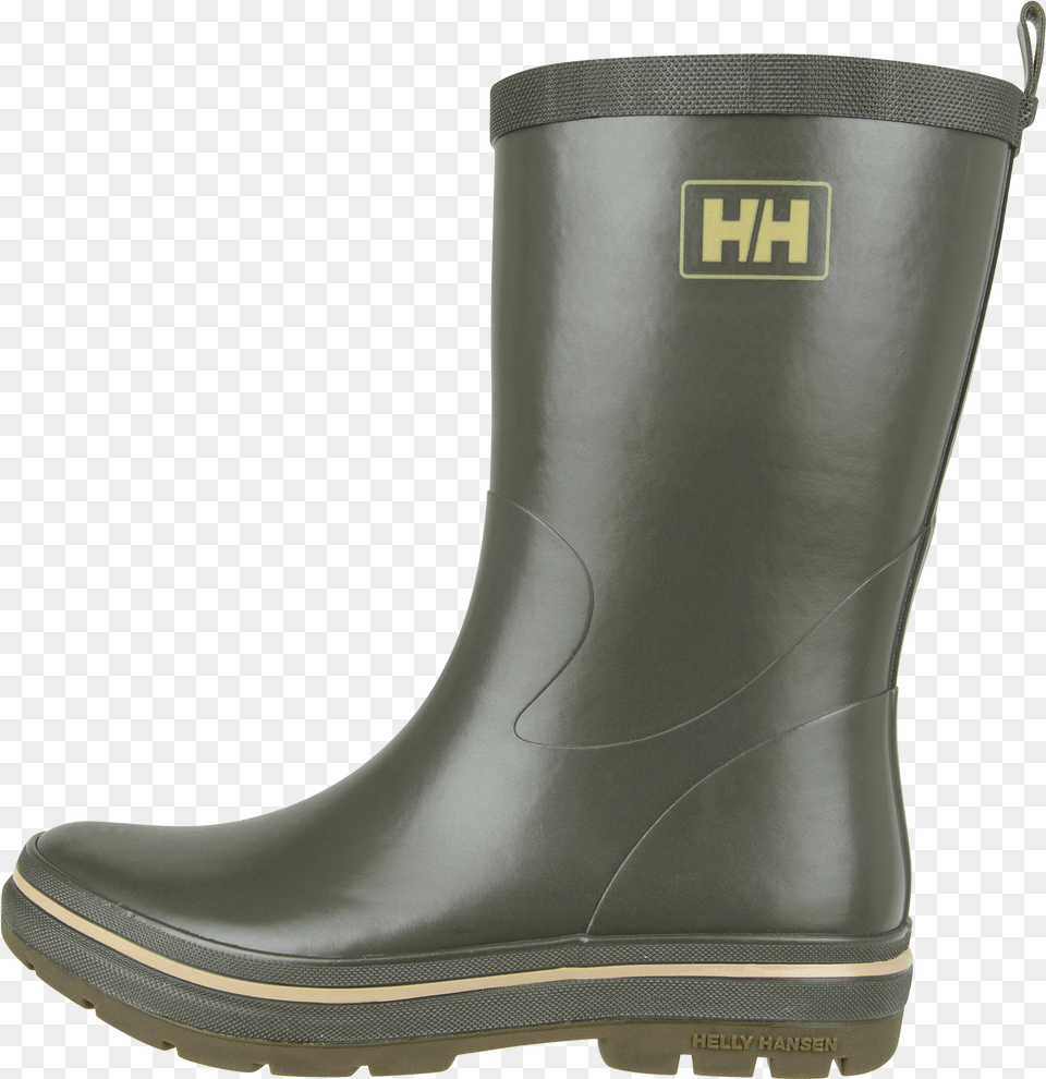 Green Rubber Boots Helly Hansen, Clothing, Footwear, Shoe, Boot Free Png
