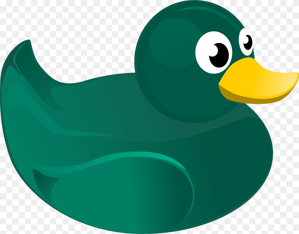 Green Rubber Duck Clipart, Animal, Beak, Bird Png