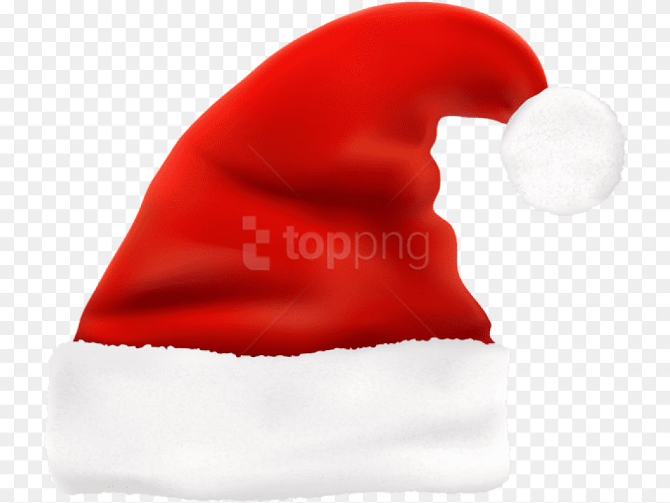 Green Santa Hat Beanie, Clothing, Glove, Christmas, Christmas Decorations Png Image
