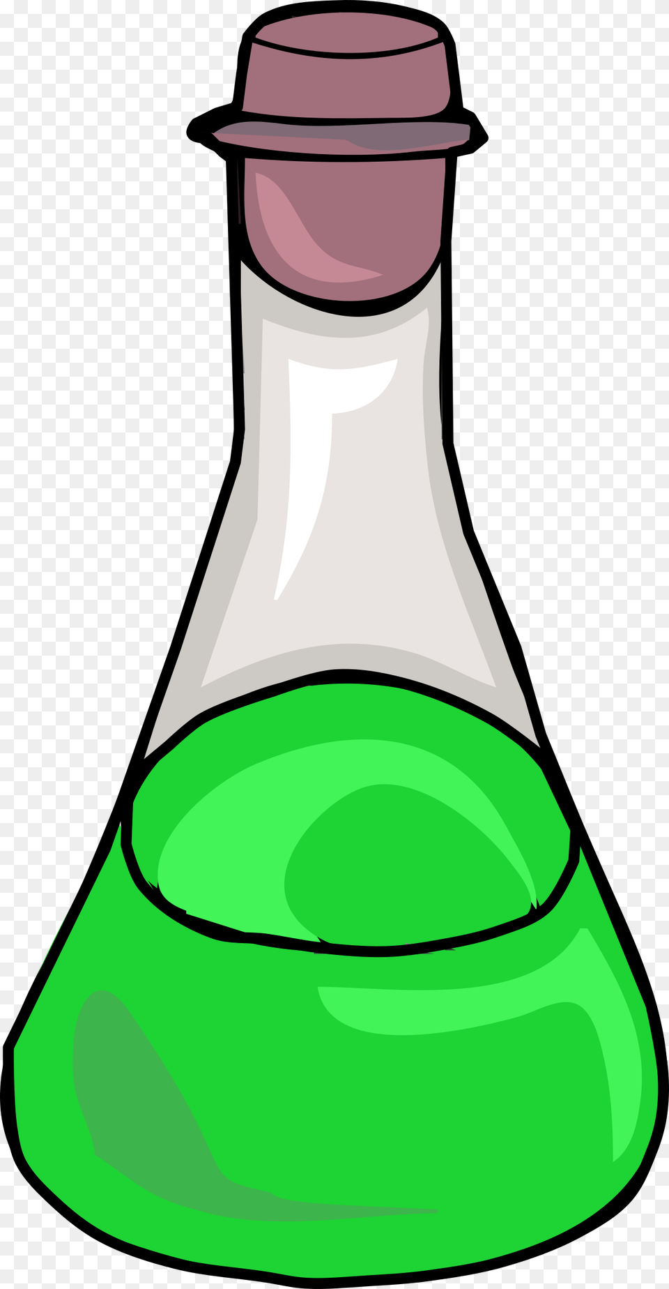 Green Science Bottle Icons, Jar, Glass, Person, Cone Png Image
