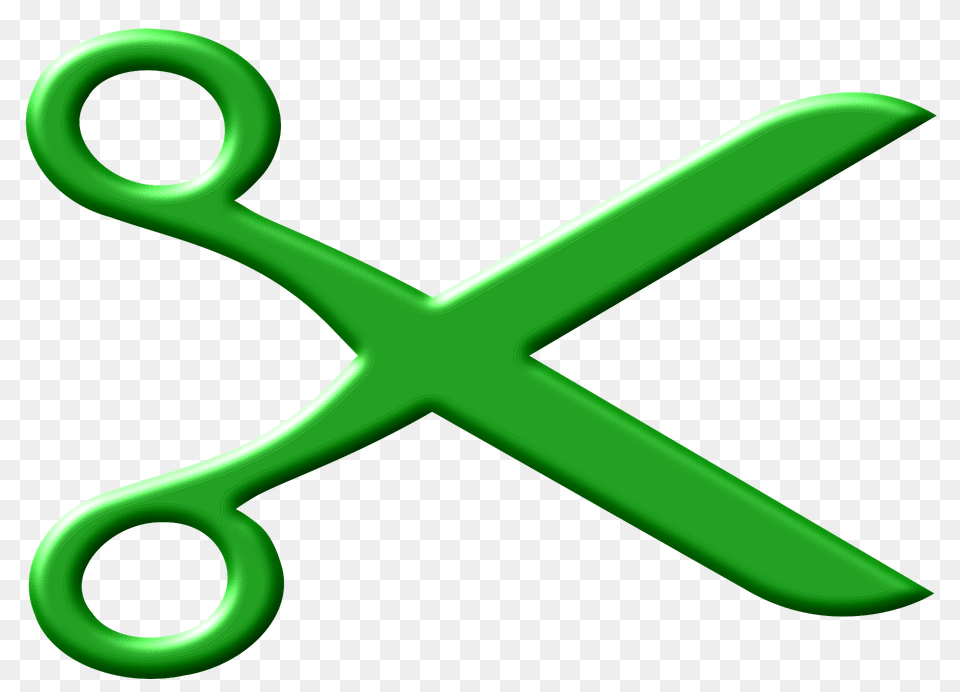 Green Scissors Clipart Free Png