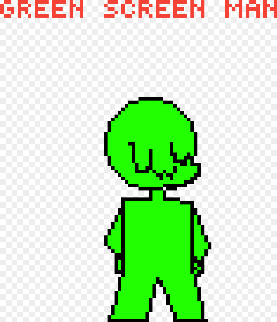 Green Screen Man Uwu Illustration, Alien, Person, Face, Head Free Png Download