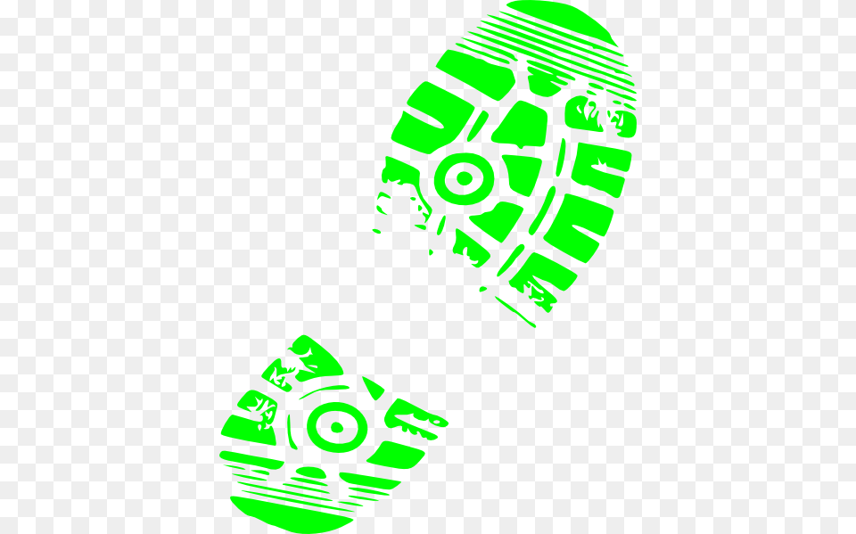 Green Shoe Print Clipart For Web, Clothing, Footwear, Footprint Free Transparent Png