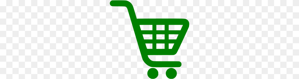 Green Shopping Cart Icon Free Png