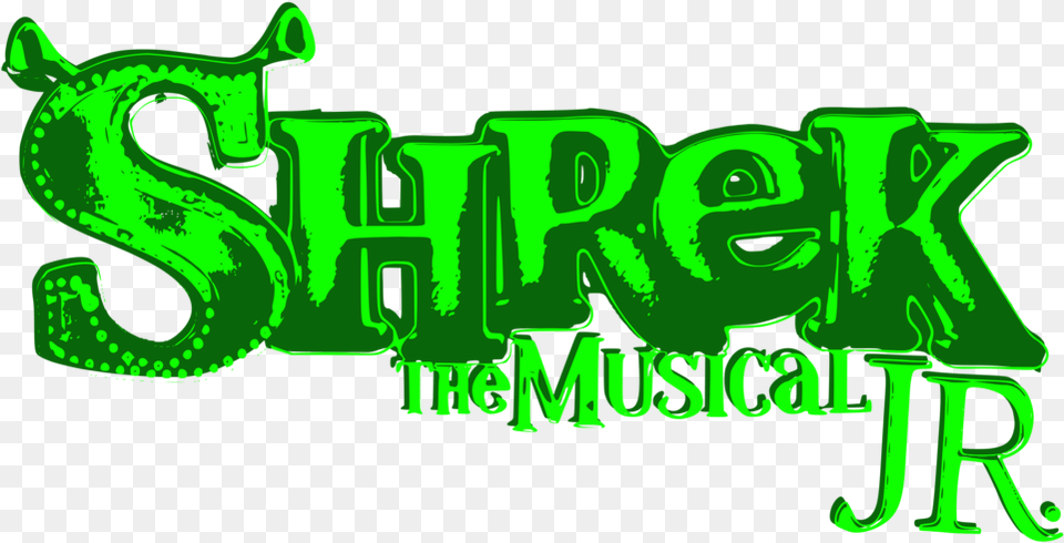 Green Shrek Logo Shrek, Light, Text, Neon Free Png
