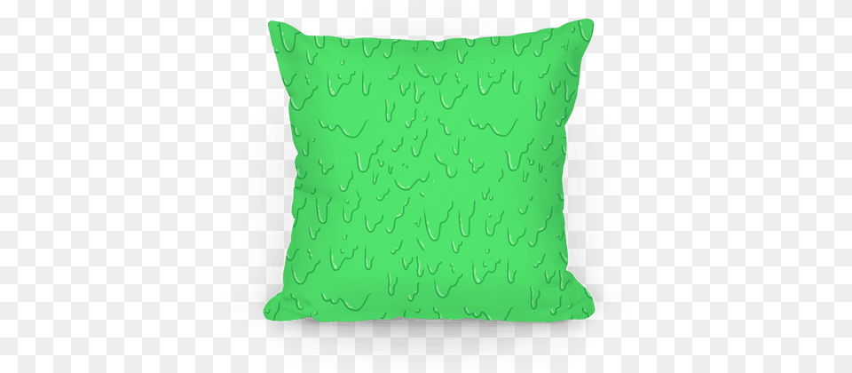 Green Slime Pillow Pillow Wear Whatever Makes You Comfortable, Cushion, Home Decor, Birthday Cake, Cake Free Png