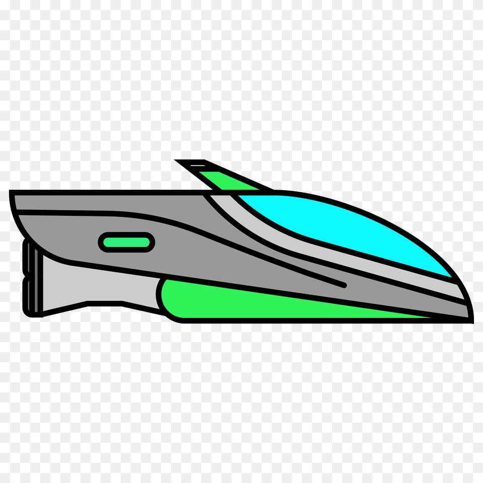 Green Small Spaceship Clipart, Weapon Free Transparent Png