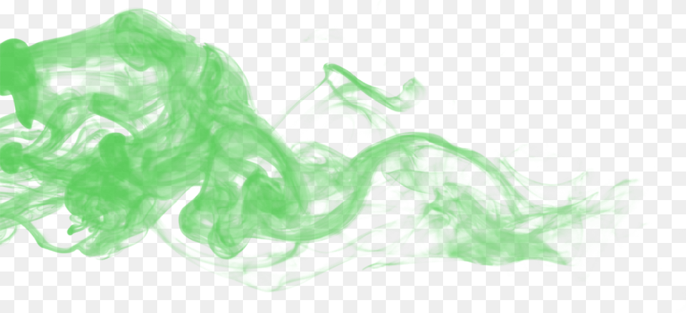 Green Smoke Green Smoke Transparent Background, Person Free Png