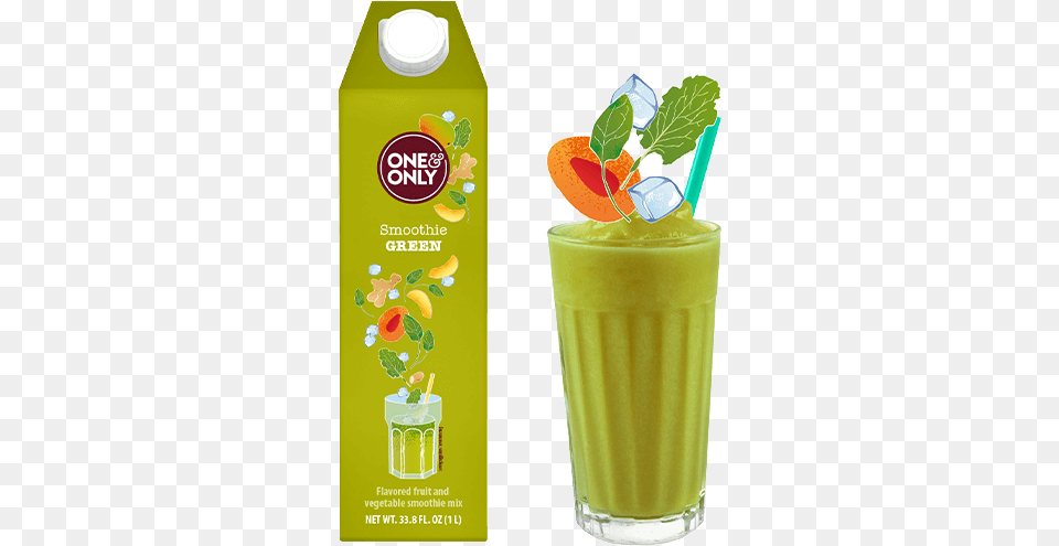 Green Smoothie Smoothie, Beverage, Juice, Herbs, Plant Free Png Download