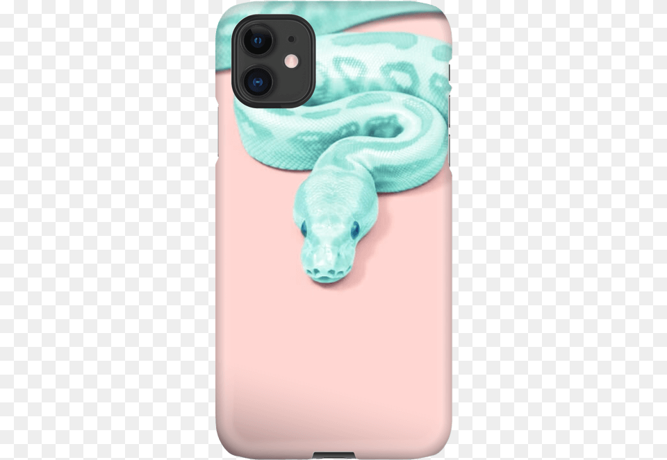 Green Snake Case Iphone Blue And Pink Snake, Animal, Reptile Free Transparent Png