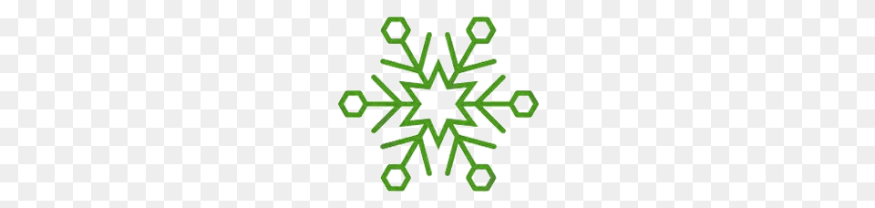 Green Snowflake Clipart Background Snowflake Clipart, Nature, Outdoors, Pattern, Snow Free Transparent Png