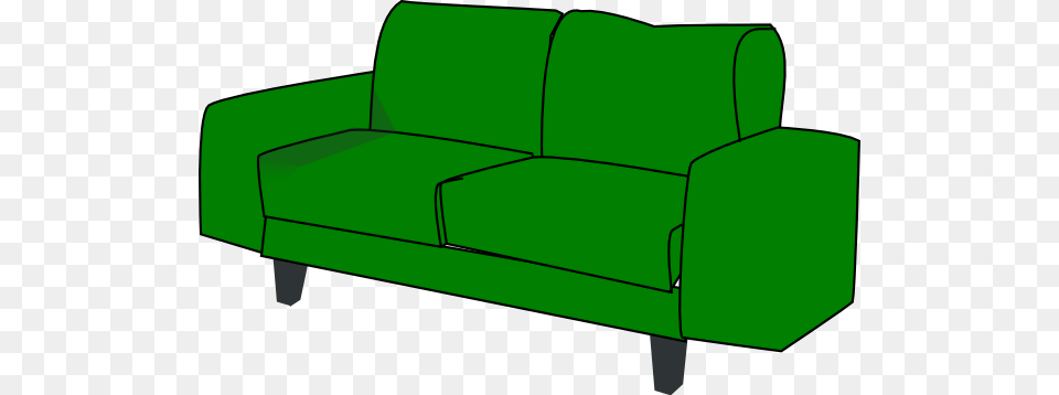 Green Sofa Couch Clip Art, Furniture, Chair, Moving Van, Transportation Free Png