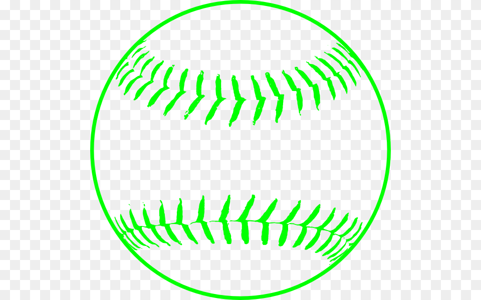 Green Softball Clipart For Web, Baseball, Sport Free Transparent Png