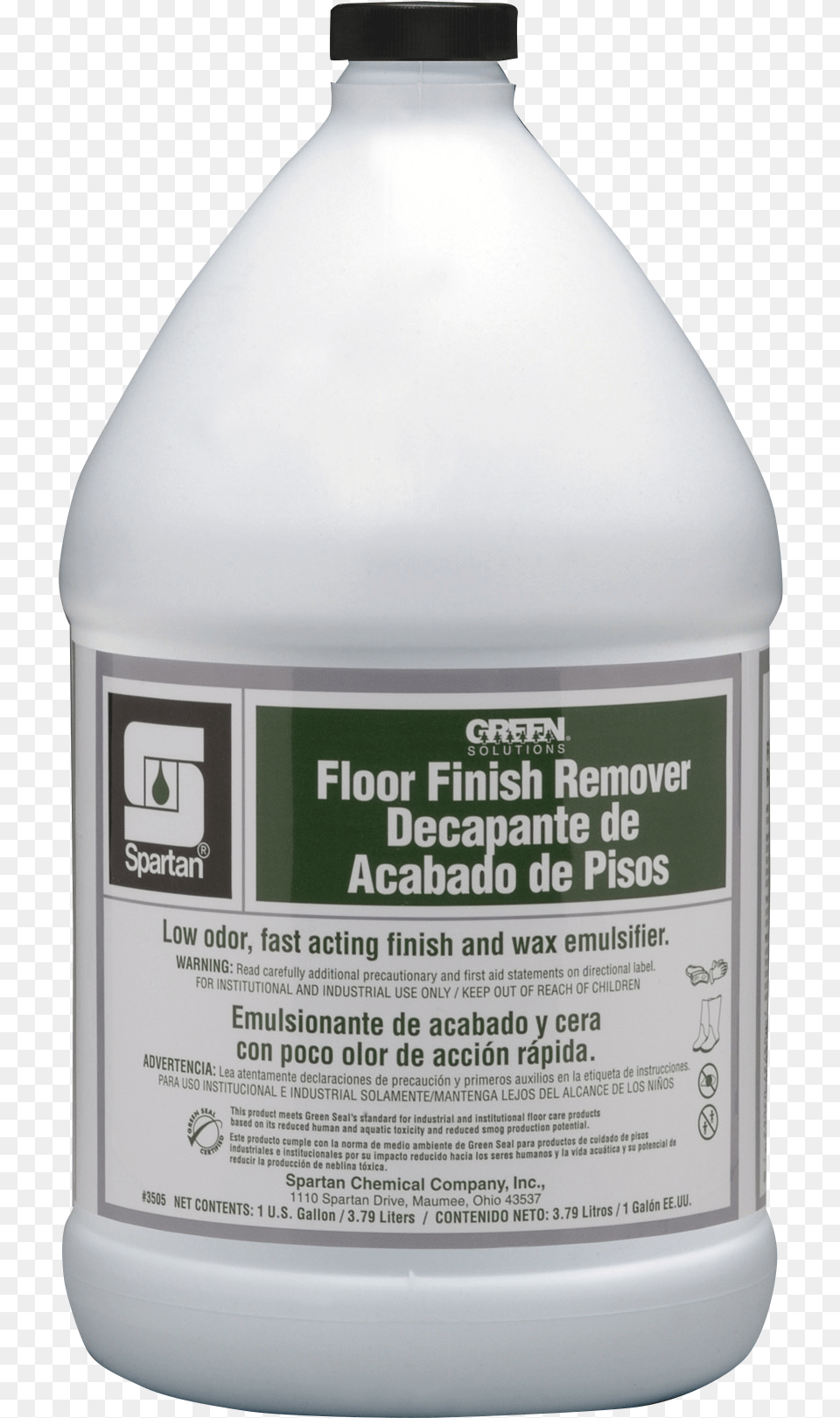 Green Solutions Floor Finish Remover Pine Chemical, Bottle, Aftershave Png