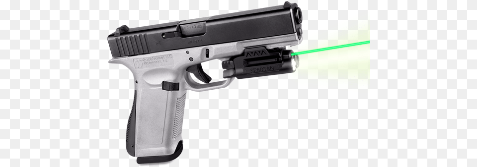 Green Spartan Lightlaser Red Laser Light Gun, Firearm, Handgun, Weapon Png