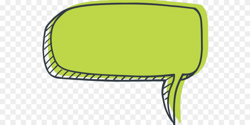 Green Speech Bubble, Cushion, Home Decor, Racket, Headrest Png