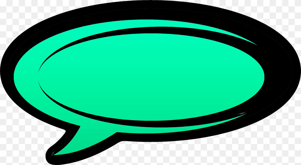 Green Speech Bubble Clipart Free Png