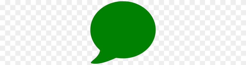 Green Speech Bubble Icon Png Image