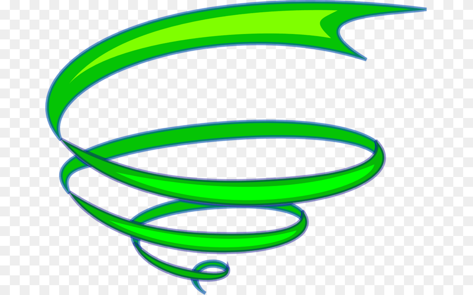 Green Spiral, Light, Coil, Logo Free Png Download