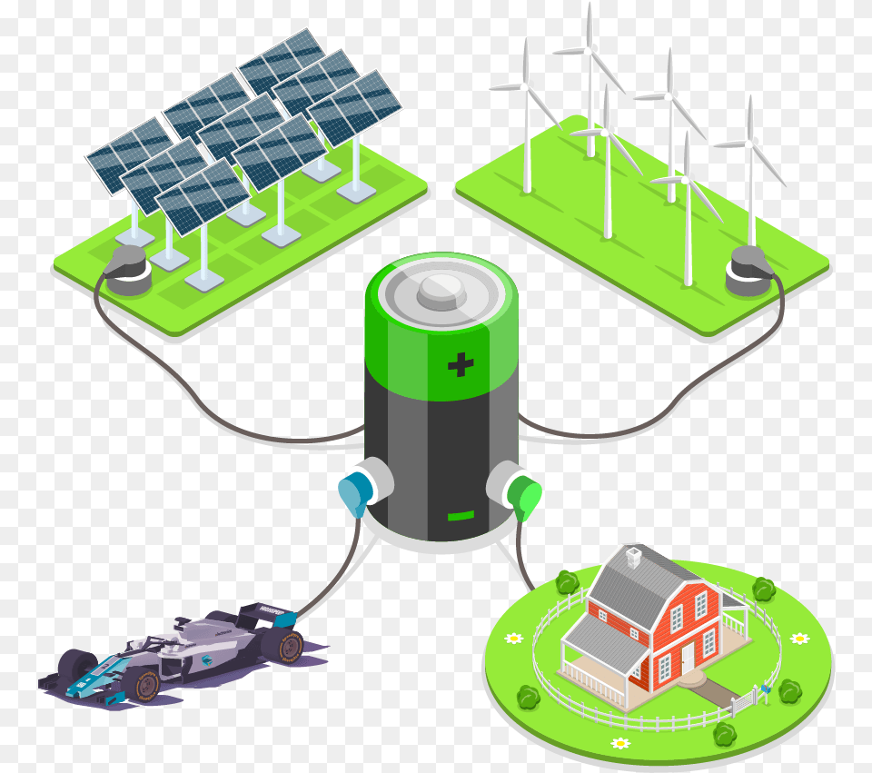 Green Square Renewable Energy, Motor, Machine, Engine, Neighborhood Free Png