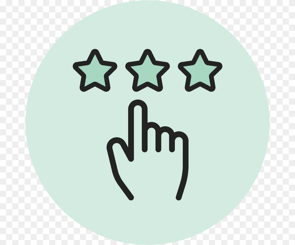 Green Star Icon Customer Experience Icon Clipart Logo Rating, Symbol, Disk, Text Png