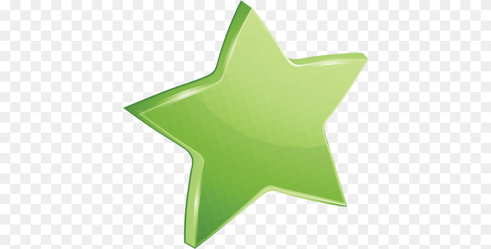 Green Star Icon Star Icon No Background, Star Symbol, Symbol, Animal, Fish Free Png