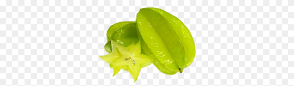 Green Starfruit, Food, Fruit, Plant, Produce Png Image