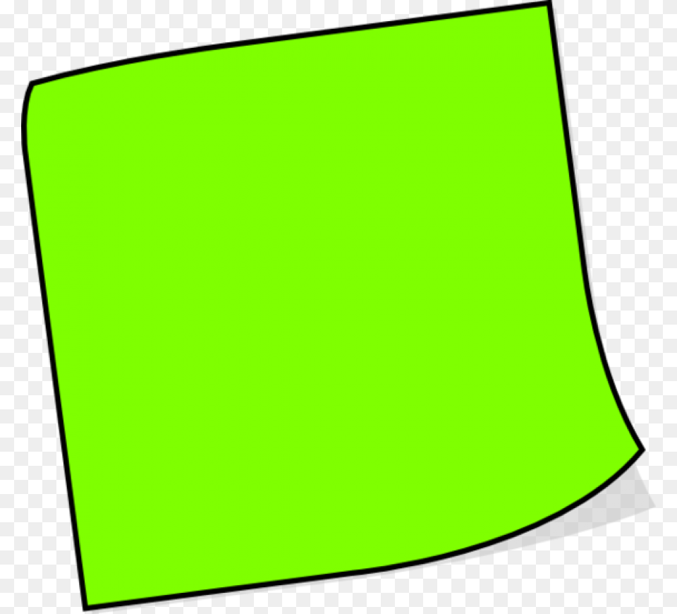 Green Sticky Notes Clipart Post It Notes, Text, Blackboard Png Image