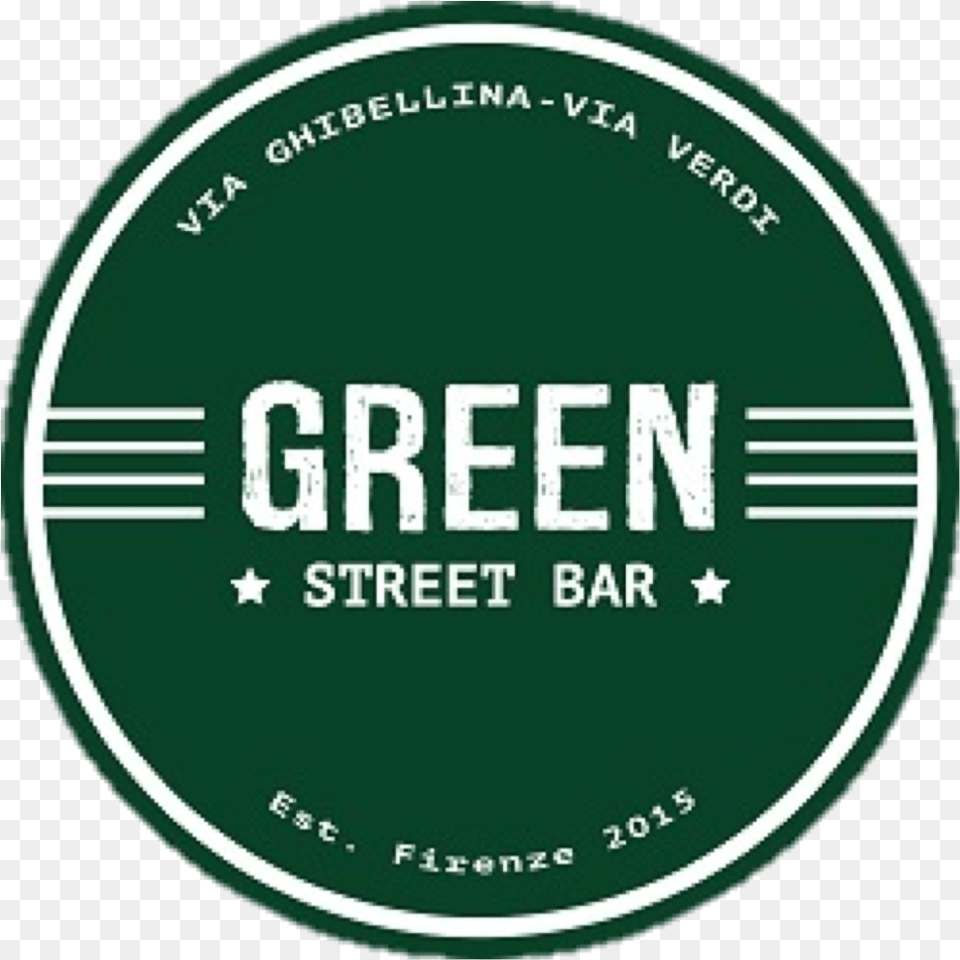 Green Street Bar Circle, Logo, Disk Png Image