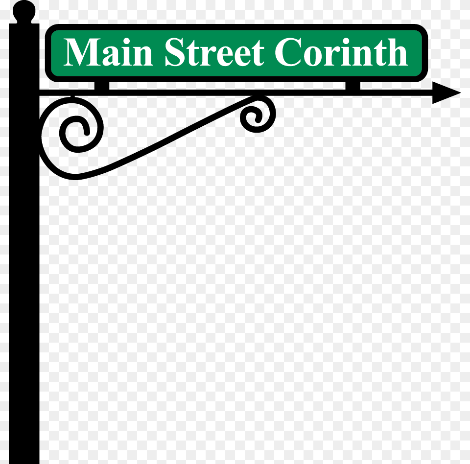 Green Street Sign Street Sign Clipart, Symbol, Text Free Png